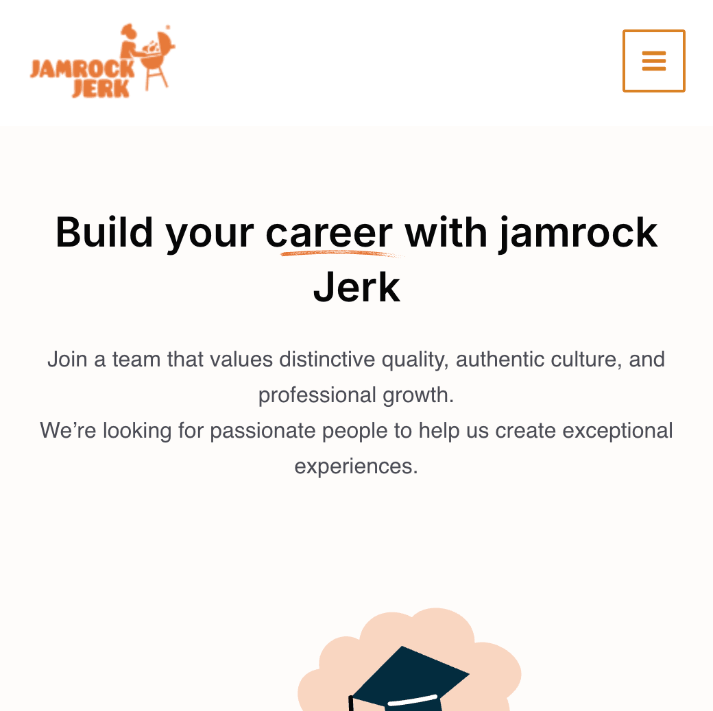 Jamrock Jerk – Restaurant Career & Hiring Website